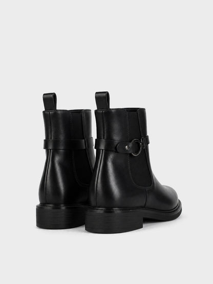 Stivaletto Chelsea con Listino - GA2619 - nero