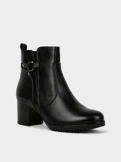 Stivaletto con Fibbia e Carrarmato - GA2621 - nero