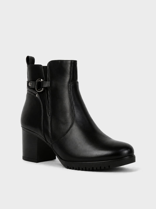 Stivaletto con Fibbia e Carrarmato - GA2621 - nero