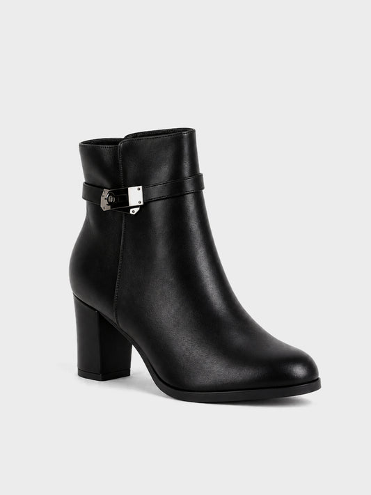 Stivaletto Cinturino con Morsetto - GA2622 - nero