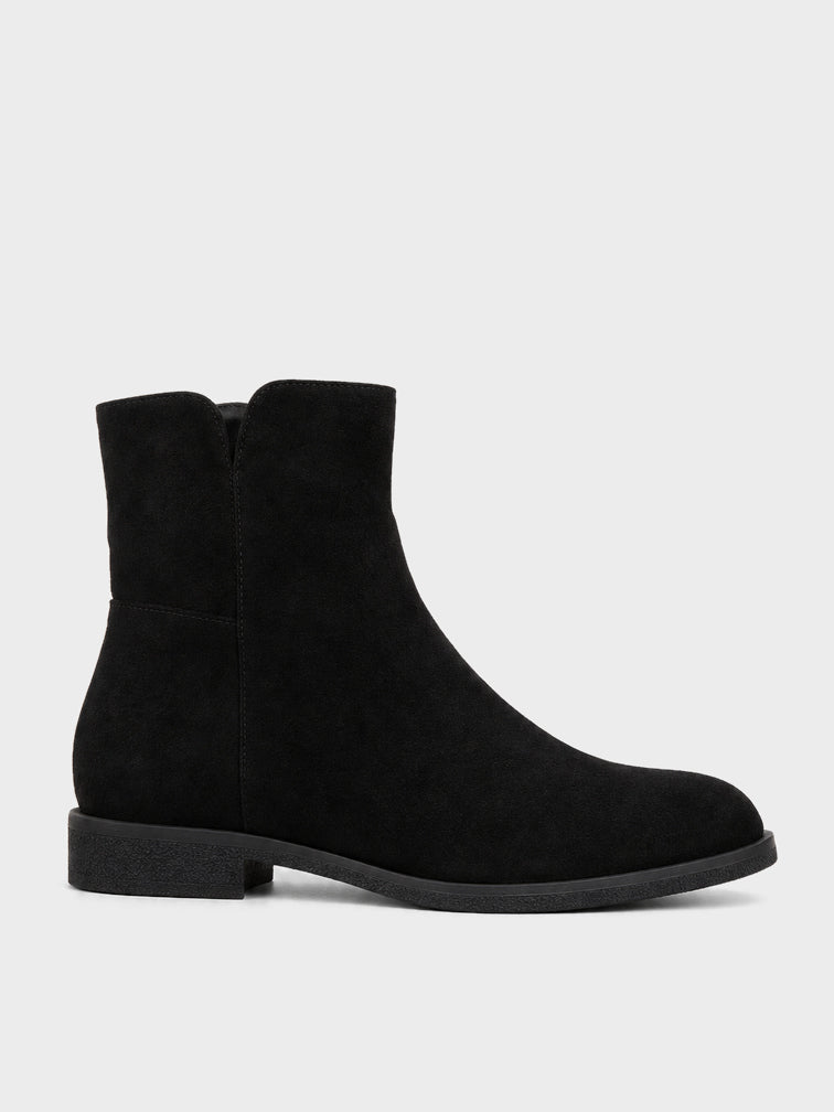 Stivaletto Zip Minimal - GA2627 - nero