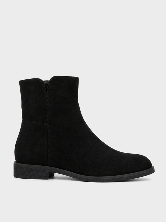 Stivaletto Zip Minimal - GA2627 - nero