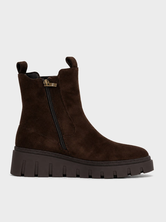 Stivaletto Flatform Carrarmato - GA2629 - marrone