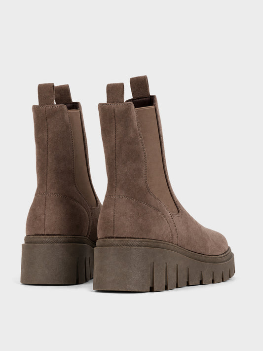 Stivaletto Flatform Carrarmato - GA2629 - kaki