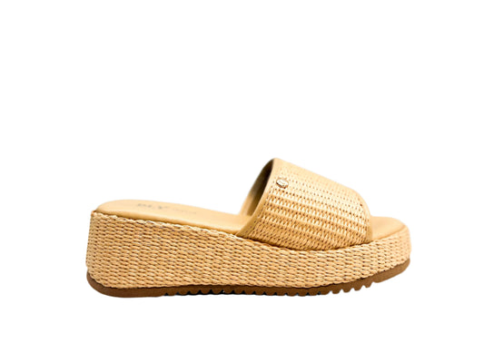 Straw High Slippers - CA2512