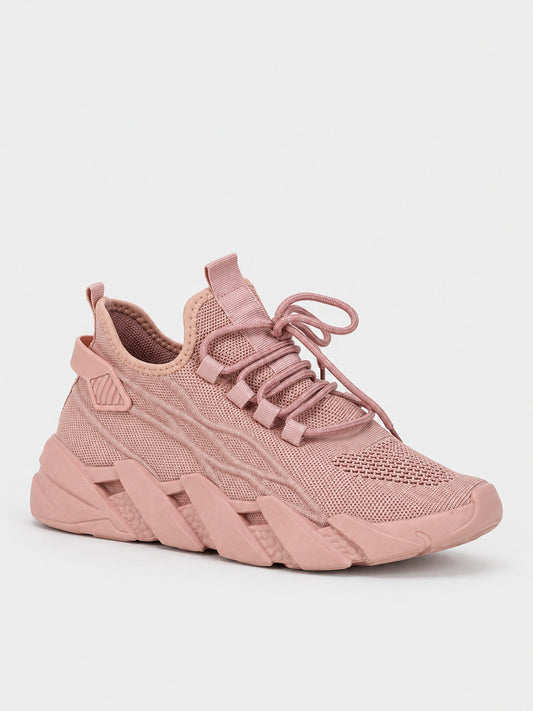 Sneaker a Calza in Maglia - KA2611 - rosa