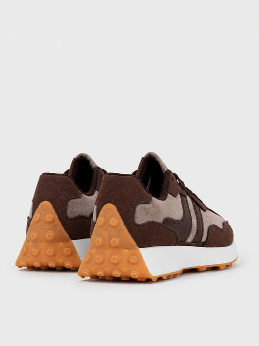 Sneaker Platform a Pannelli - KA2618 - marrone