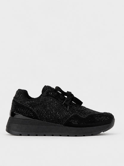 Sneaker Flatform Gioiello - KA2620 - nero
