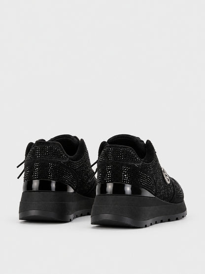 Sneaker Flatform Gioiello - KA2620 - nero