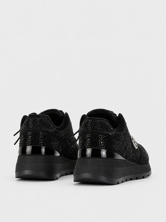 Sneaker Flatform Gioiello - KA2620 - nero