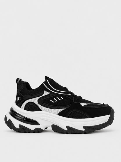 Sneaker Chunky con Flatform - KA2621 - nero