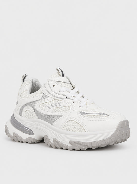 Sneaker Chunky con Flatform - KA2621 - bianco