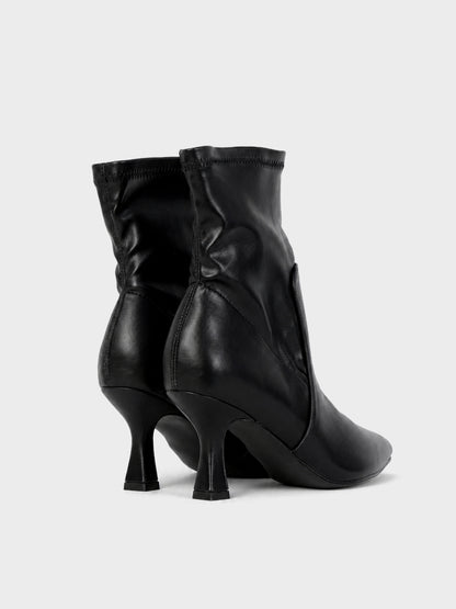 Tronchetto a Punta Elasticizzato - LA2505 - nero PU
