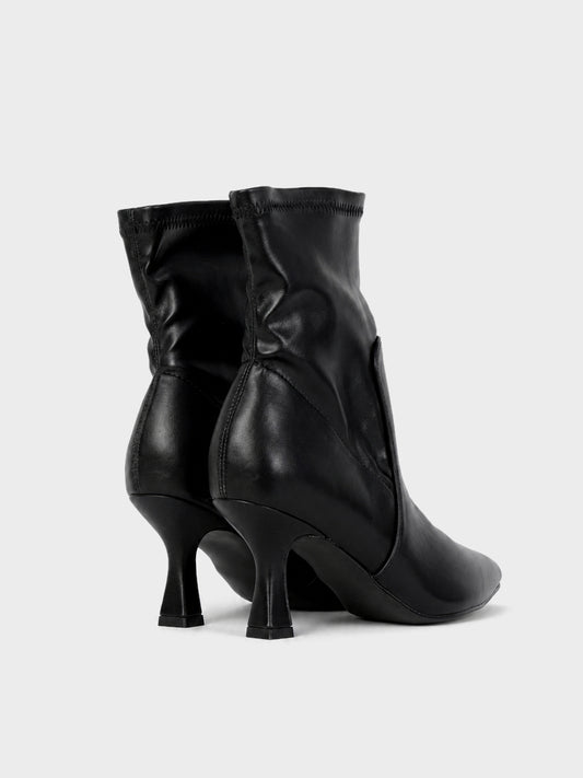 Tronchetto a Punta Elasticizzato - LA2505 - nero PU