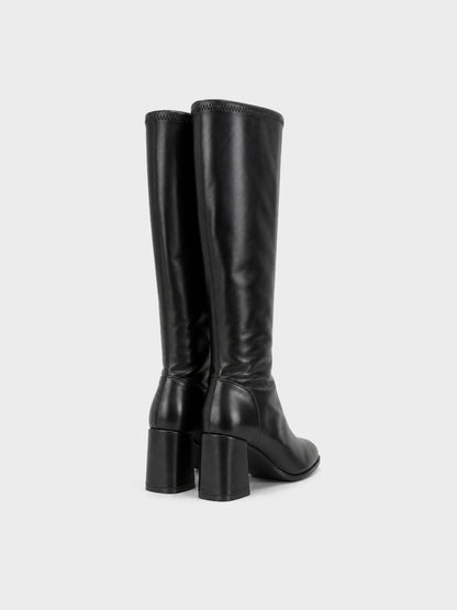 Stivale Alto Elasticizzato - LA2605 - nero