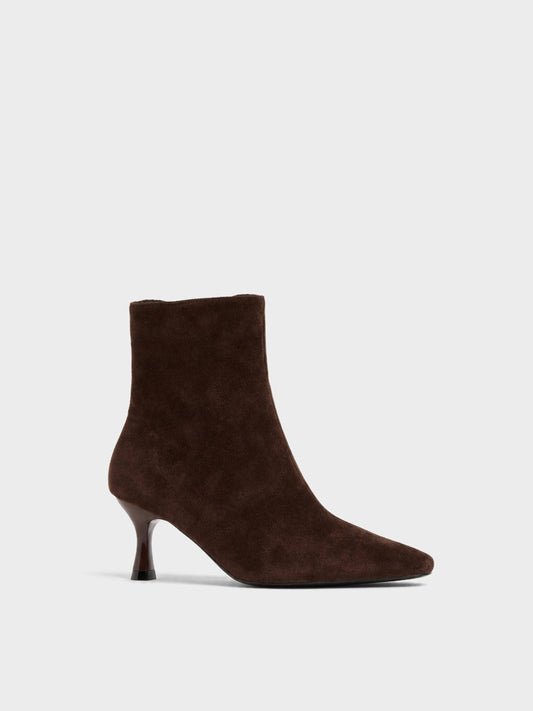 Stivaletto Kitten punta affusolata - ST2602 - marrone