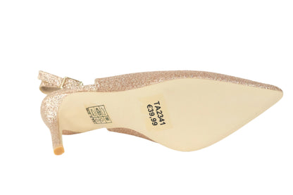 Heel Sandals with Glitter - TA2341