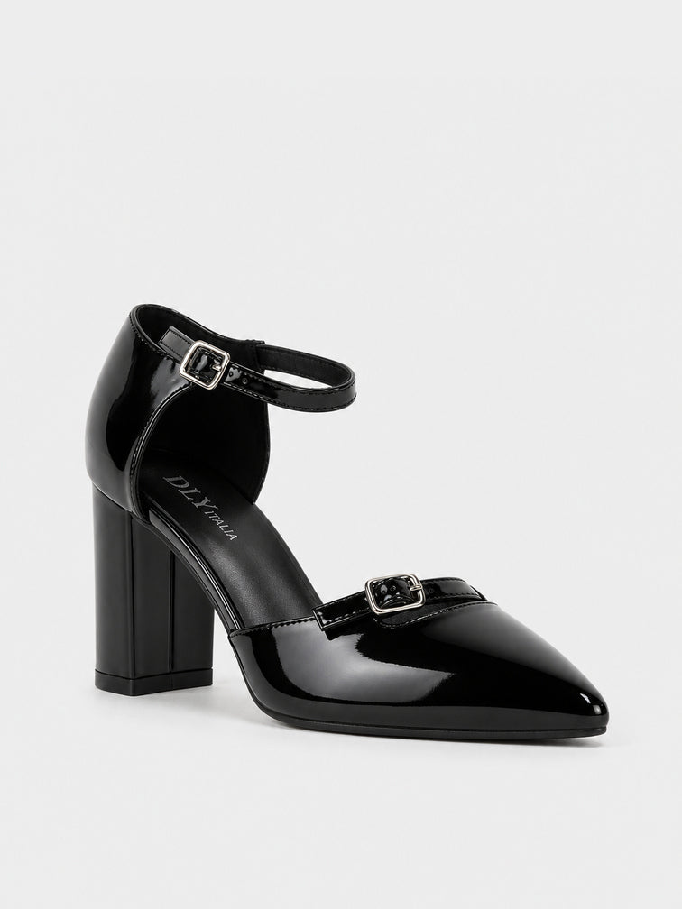 Décolleté Cinturino alla Caviglia - TA2630 - nero