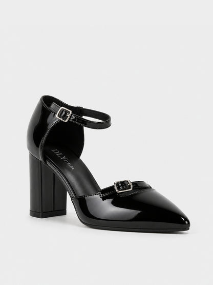 Décolleté Cinturino alla Caviglia - TA2630 - nero