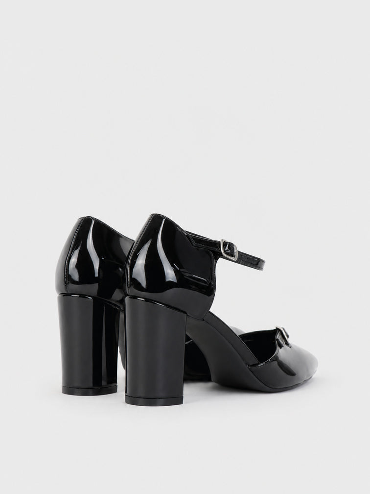 Décolleté Cinturino alla Caviglia - TA2630 - nero