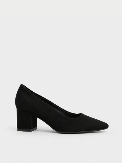 Décolleté Tacco Largo - TA2631 - nero