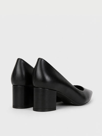 Décolleté Tacco Largo - TA2631 - nero PU