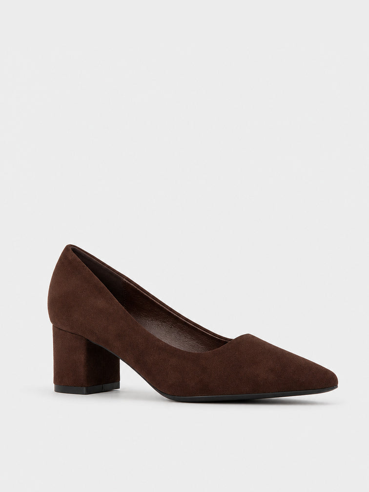 Décolleté Tacco Largo - TA2631 - marrone