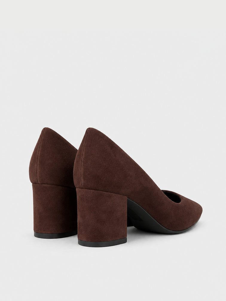 Décolleté Tacco Largo - TA2631 - marrone