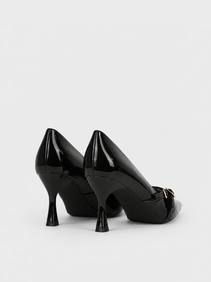 Décolleté Doppia Fibbia - TA2632 - nero