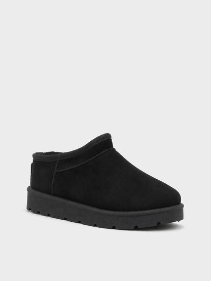 Ciabatta Pelo Platform - UG2601 - nero