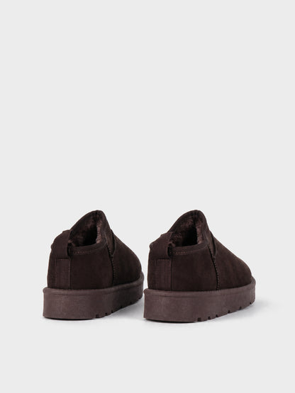 Ciabatta Pelo Platform - UG2601 - marrone