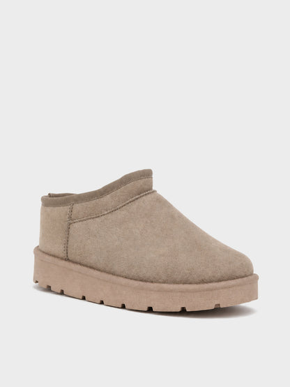 Ciabatta Pelo Platform - UG2601 - kaki