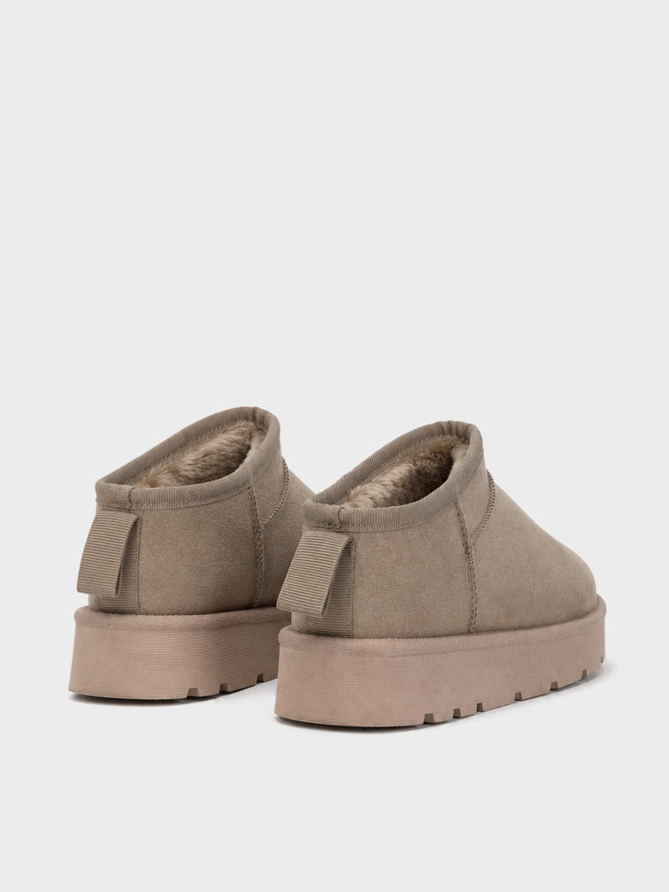 Ciabatta Pelo Platform - UG2601 - kaki