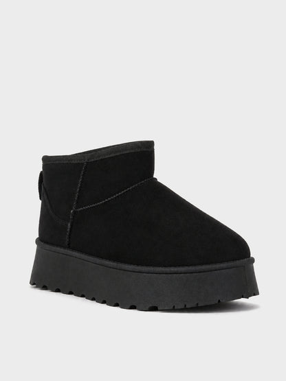 Stivaletto Pelo Platform - UG2603 - nero