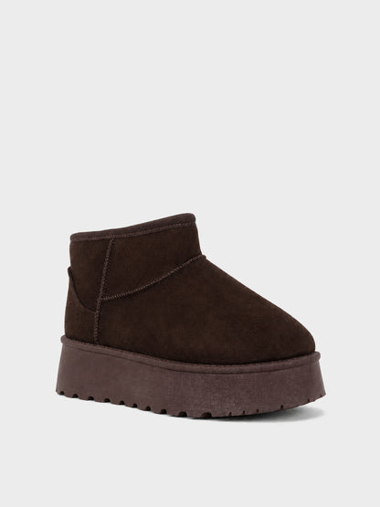 Stivaletto Pelo Platform - UG2603 - marrone