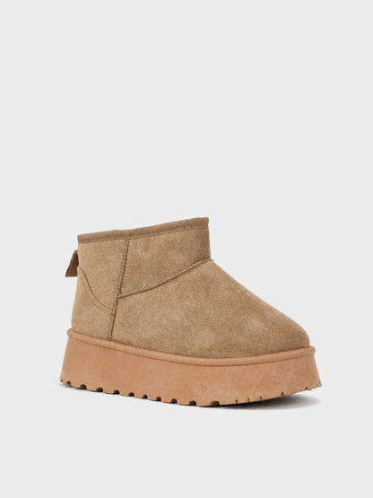 Stivaletto Pelo Platform - UG2603 - kaki