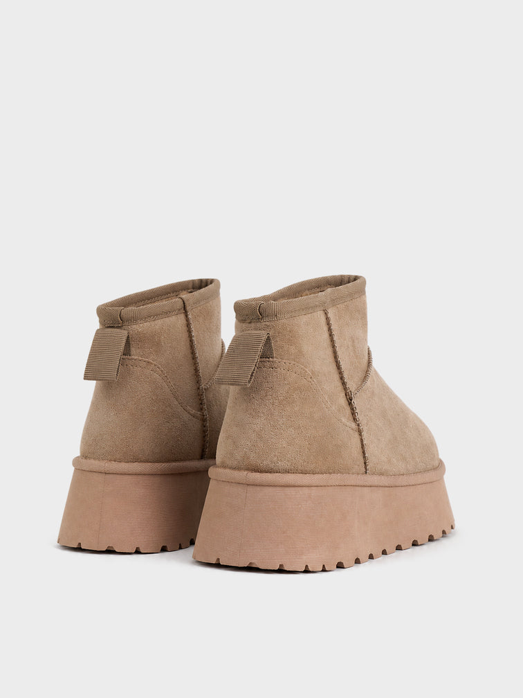 Stivaletto Pelo Platform - UG2603 - kaki